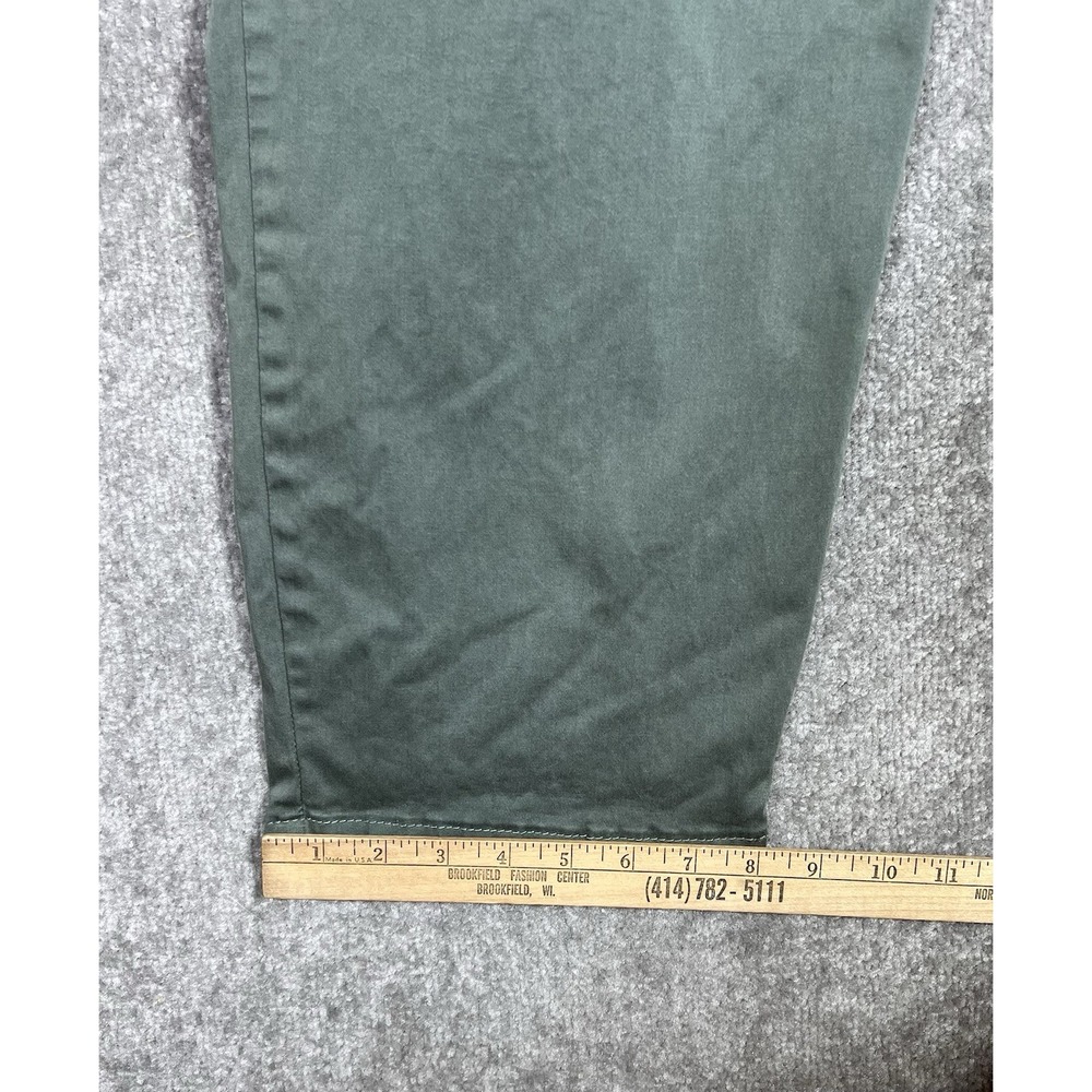 Kut From the Kloth Ankle Trouser Pants Womens Size 24W Green High Rise Stretch - Picture 12 of 12